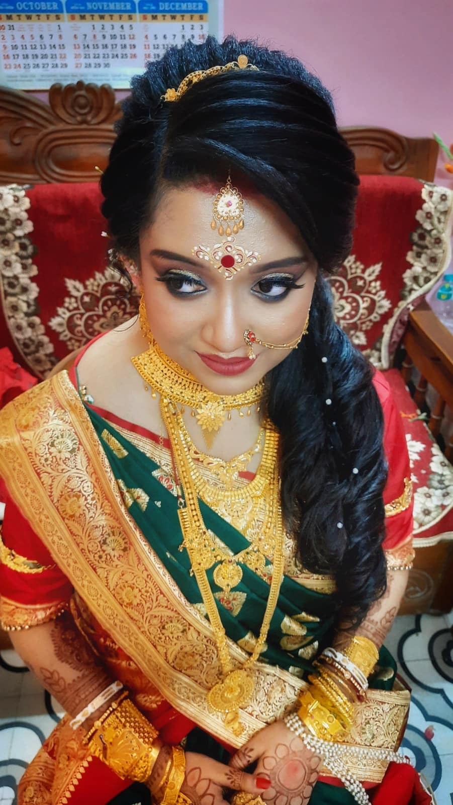 Bengali wedding banarasi store saree